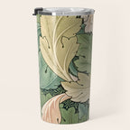 William Morris Acanthus Forest Green Travel Mug Gallery Image 3