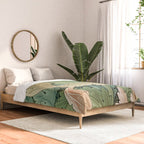 William Morris Acanthus Forest Green Comforter Gallery Image 2