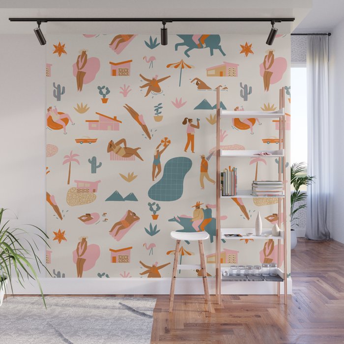 Palm Springs Wall Mural Gallery Image 1