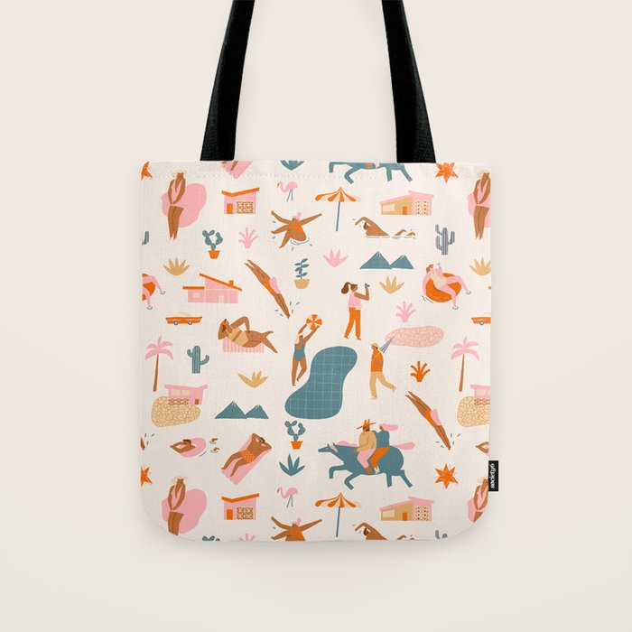 Palm Springs Tote Bag Gallery Image 1