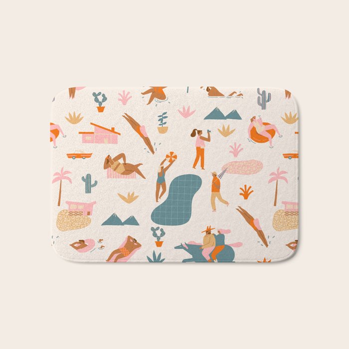 Palm Springs Bath Mat Gallery Image 1