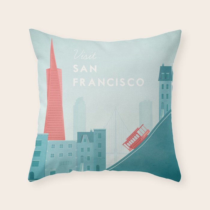 San Francisco Throw Pillow Gallery Image 6