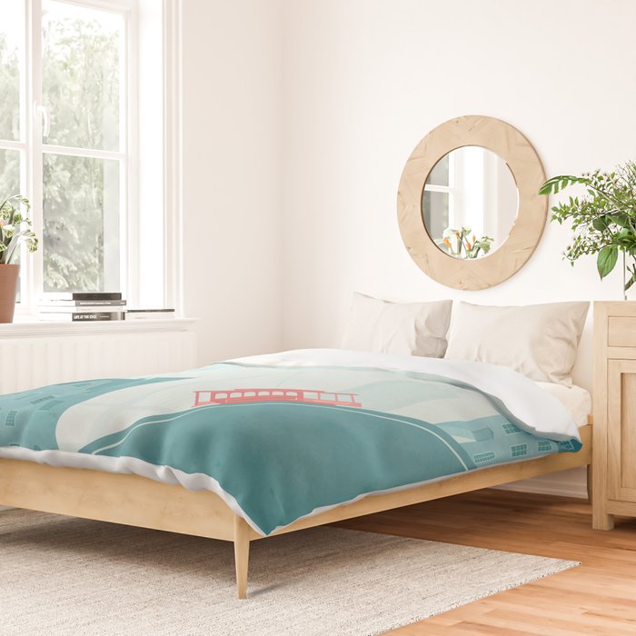 San Francisco Duvet Cover Gallery Image 2