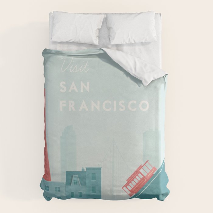 San Francisco Duvet Cover Gallery Image 1
