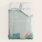 San Francisco Duvet Cover Gallery Image 6
