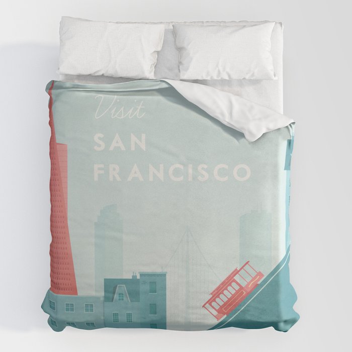 San Francisco Duvet Cover Gallery Image 2