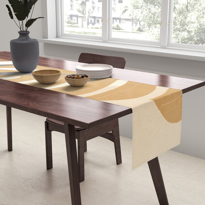 Branches and Leaves Design 03 Table Runner Gallery Image 2
