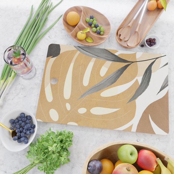 Branches and Leaves Design 03 Cutting Board Gallery Image 2