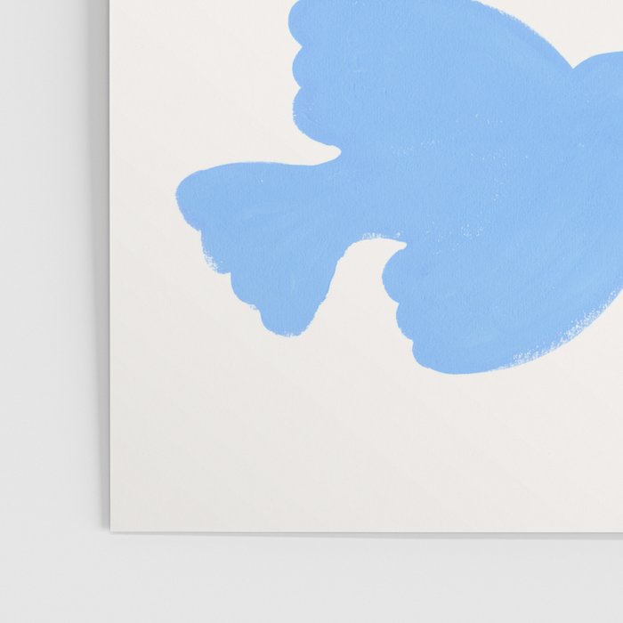 Blue Birds Flying - Painting Poster Gallery Image 3