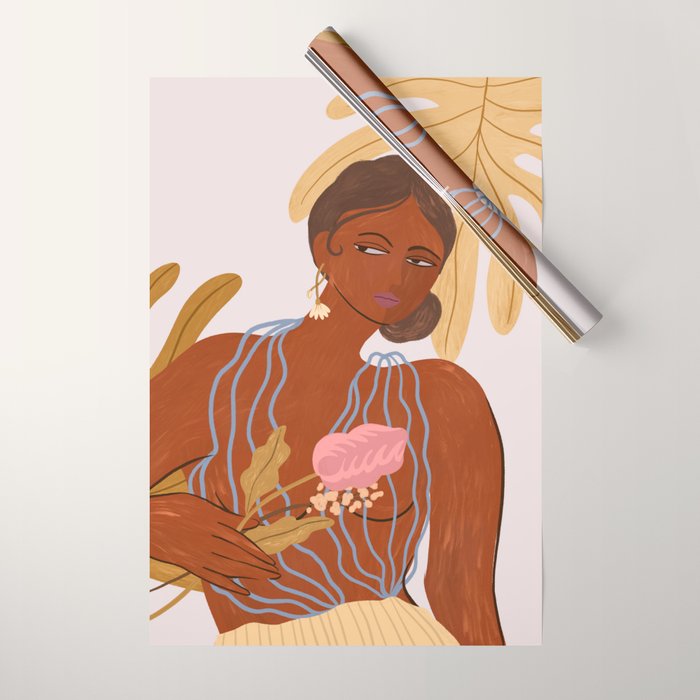 Be Bold and Fearless Wrapping Paper Gallery Image 1