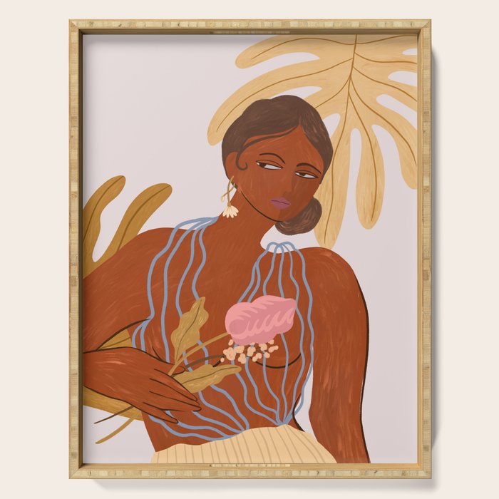 Be Bold and Fearless Serving Tray Gallery Image 1