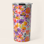 Pansies Travel Mug Gallery Image 1