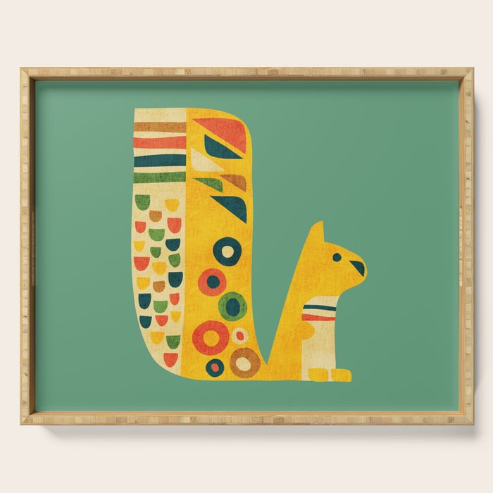 Century Squirrel Serving Tray Gallery Image 1