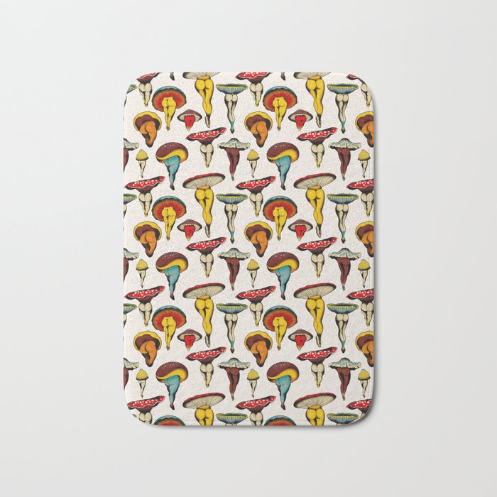 SEXY MUSHROOMS Bath Mat Gallery Image 1