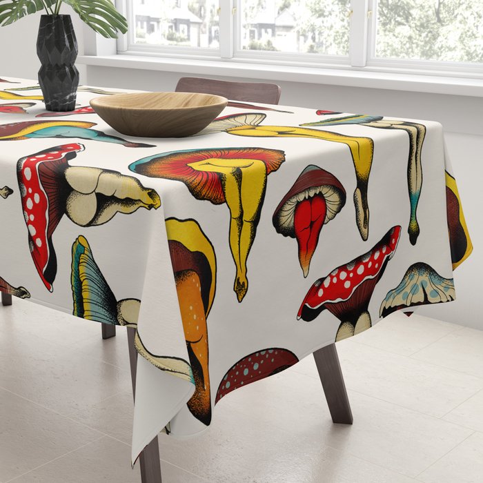 SEXY MUSHROOMS Tablecloth Gallery Image 3