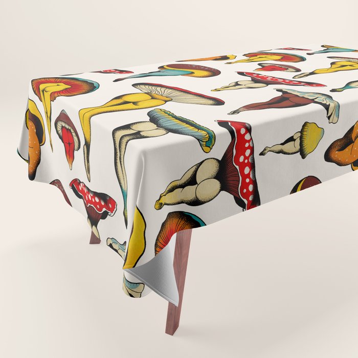 SEXY MUSHROOMS Tablecloth Gallery Image 1