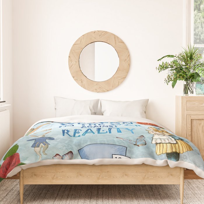 Alice In Wonderland - Imagination Duvet Cover Gallery Image 3