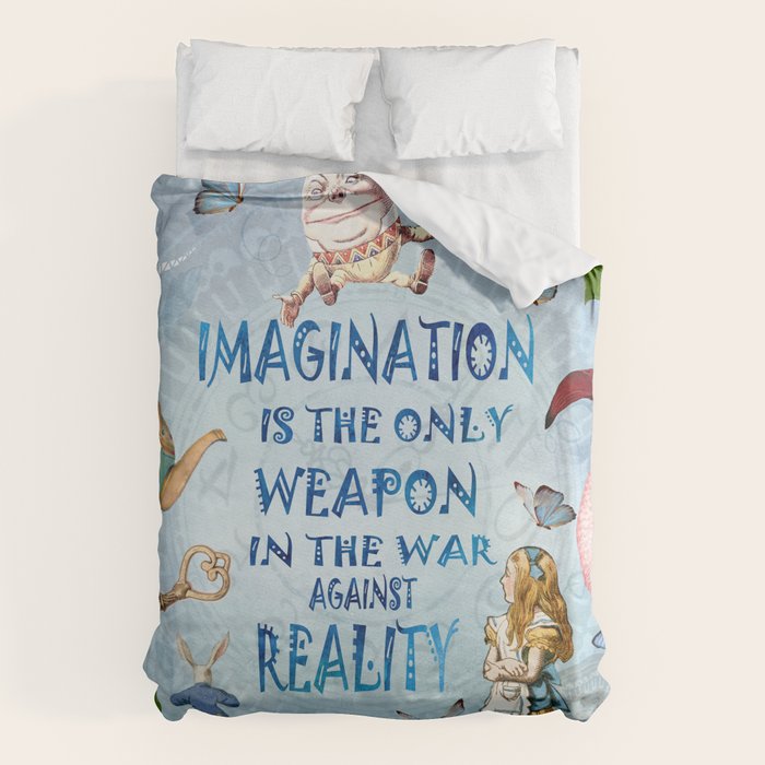 Alice In Wonderland - Imagination Duvet Cover Gallery Image 1