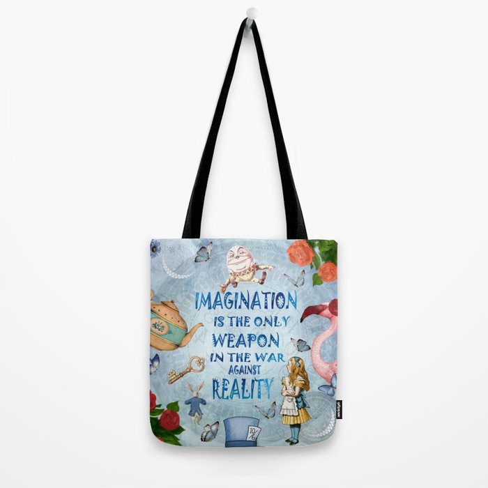 Alice In Wonderland - Imagination Tote Bag Gallery Image 2