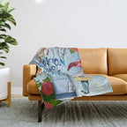 Alice In Wonderland - Imagination Throw Blanket Gallery Image 1