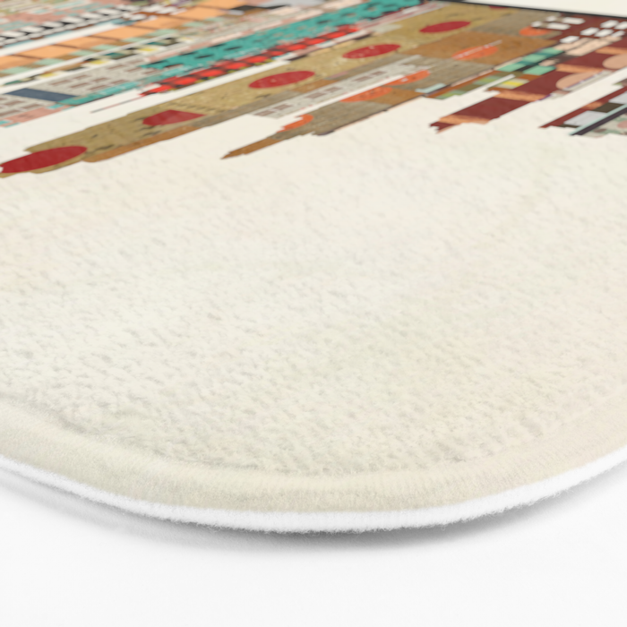 kansas city skyline Bath Mat Gallery Image 3