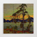 Tom Thomson The Jack Pine 1916-1917 Canadian Landscape Artist Wood Wall Art Gallery Image 1