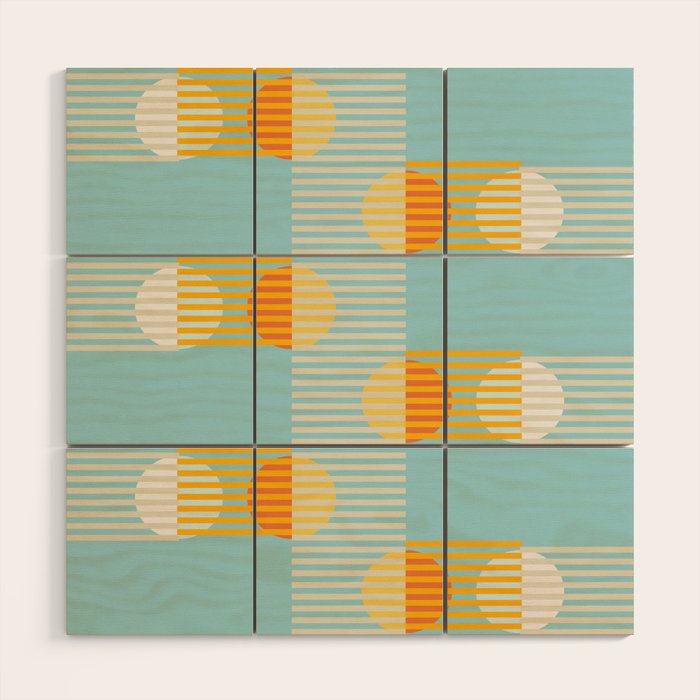 Sun and Moon Wood Wall Art Gallery Image 1