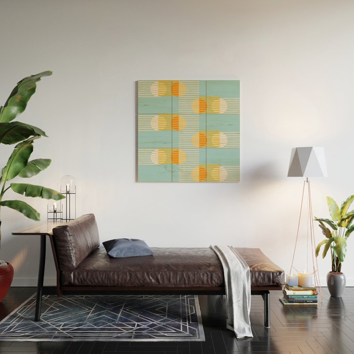 Sun and Moon Wood Wall Art Gallery Image 2