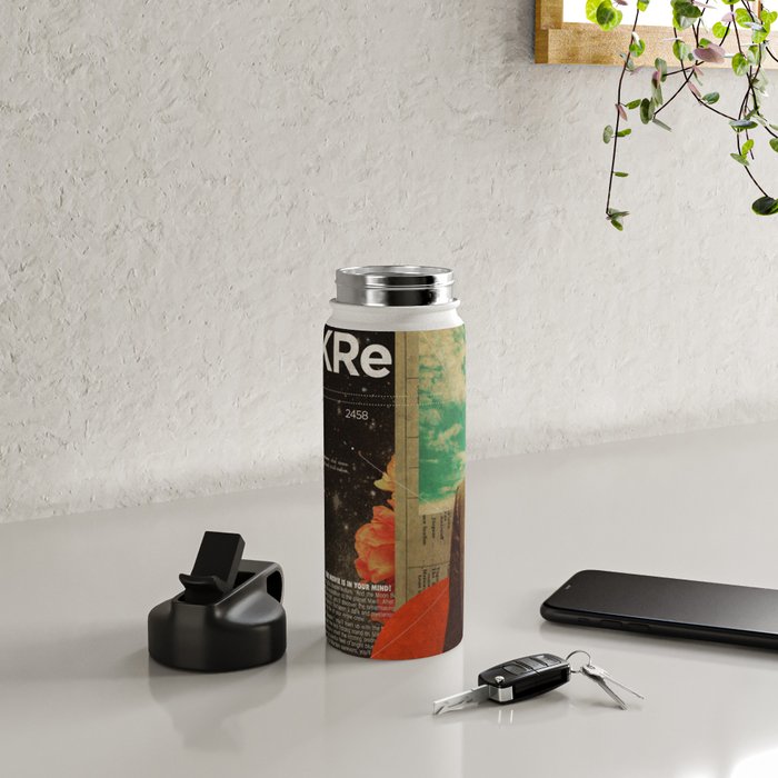 Exhaling My Thoughts Water Bottle Gallery Image 4