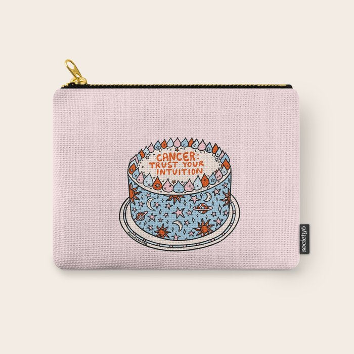 Cancer Cake Carry All Pouch Gallery Image 1