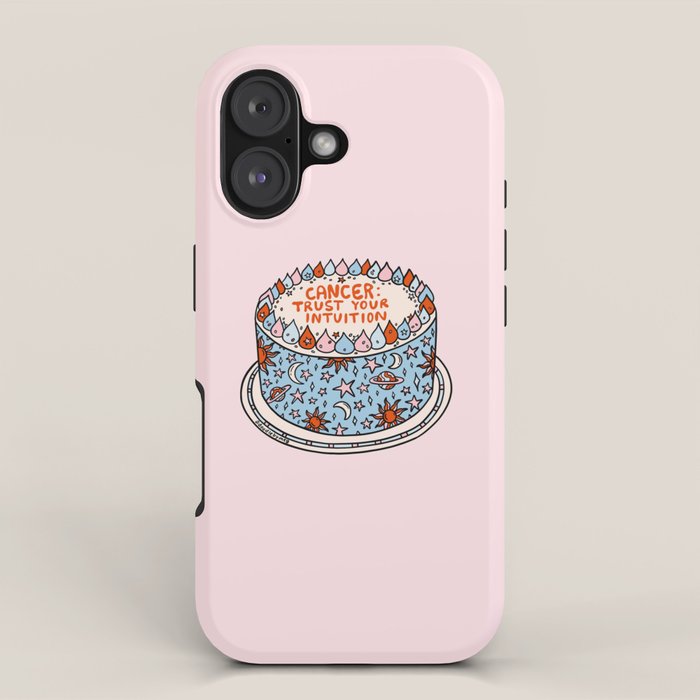 Cancer Cake iPhone Case Gallery Image 1