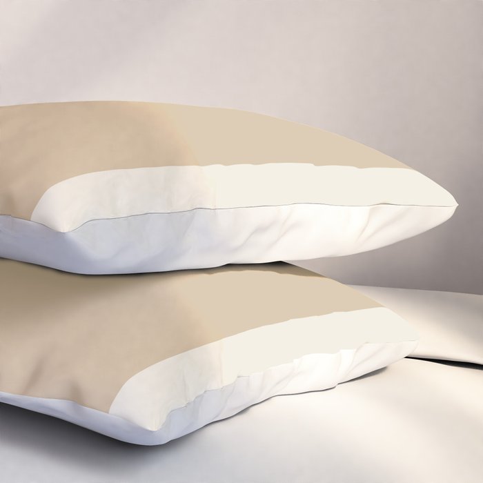 Contemporary Color Block LVI Pillow Sham Gallery Image 3