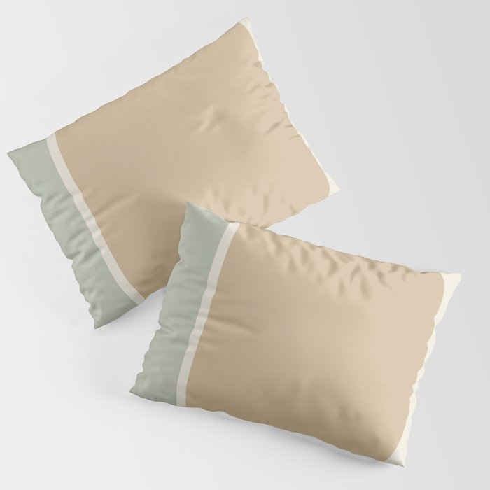 Contemporary Color Block LVI Pillow Sham Gallery Image 3