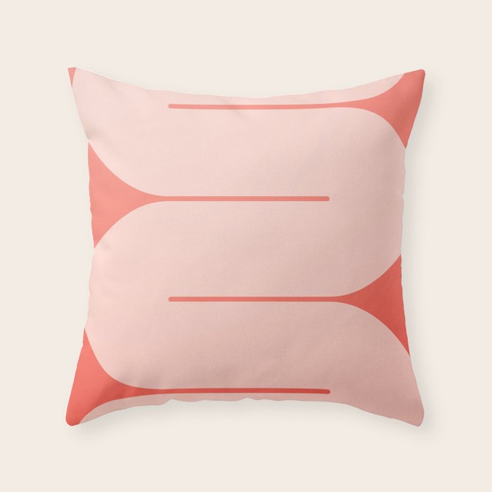 Modern geometric shapes 27 Throw Pillow Gallery Image 1