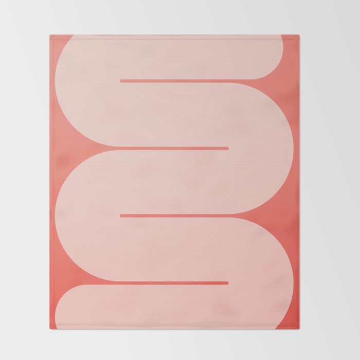 Modern geometric shapes 27 Throw Blanket Gallery Image 2