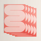 Modern geometric shapes 27 Wrapping Paper Gallery Image 3