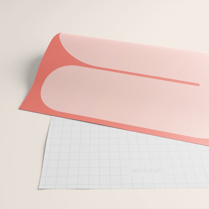 Modern geometric shapes 27 Wrapping Paper Gallery Image 2