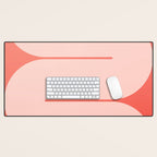 Modern geometric shapes 27 Desk Mat Gallery Image 1