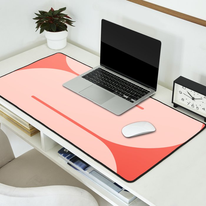 Modern geometric shapes 27 Desk Mat Gallery Image 2