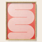 Modern geometric shapes 27 Serving Tray Gallery Image 1