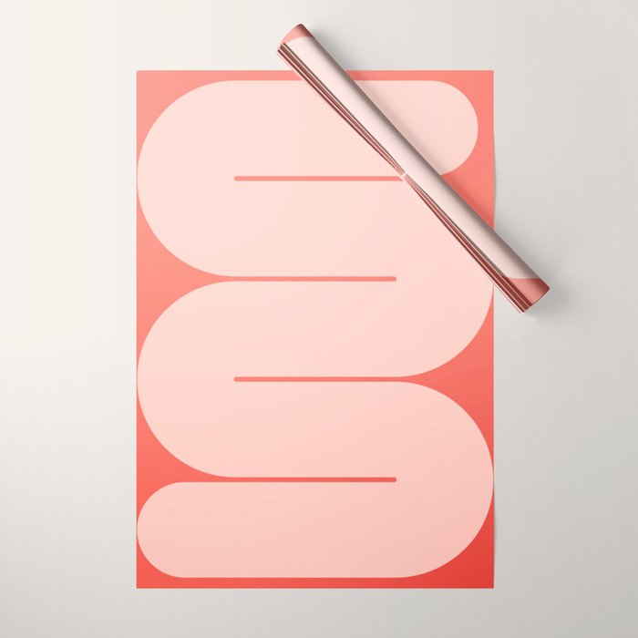 Modern geometric shapes 27 Wrapping Paper Gallery Image 1