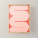 Modern geometric shapes 27 Mini Art Print Gallery Image 1