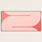 Modern geometric shapes 27 Desk Mat Gallery Image 3
