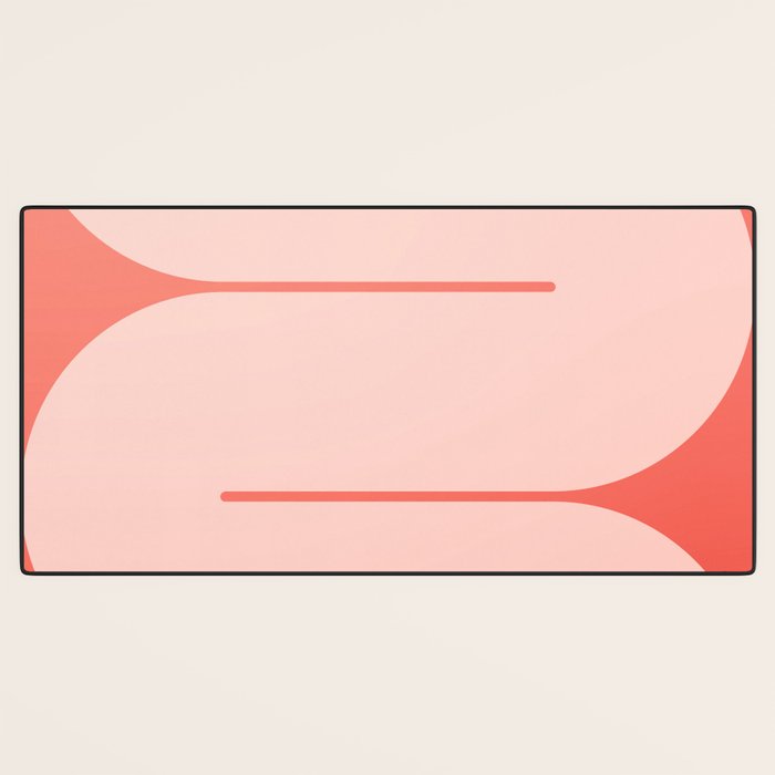 Modern geometric shapes 27 Desk Mat Gallery Image 3