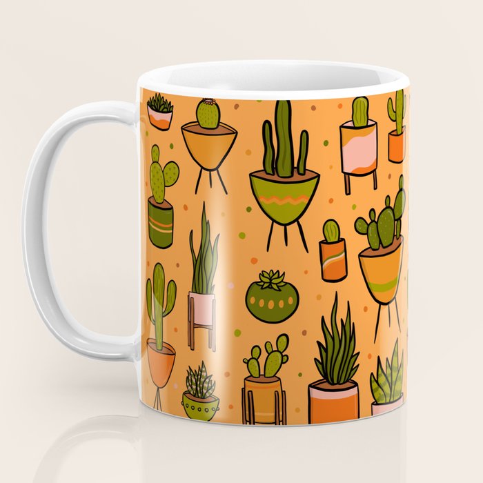 Modern Cactus Coffee Mug Gallery Image 3