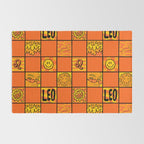 Leo Checkered Print Rug Gallery Image 2