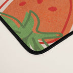 Red Strawberries Pattern Desk Mat Gallery Image 4