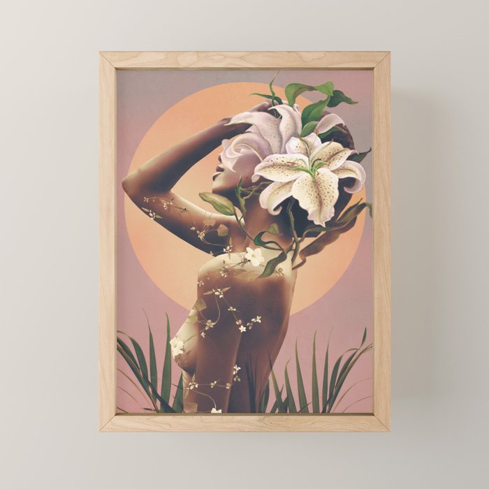 Floral beauty 3 Mini Art Print Gallery Image 1