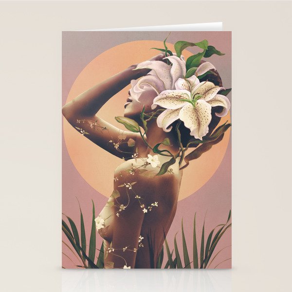Floral beauty 3 Stationery Card Gallery Image 2