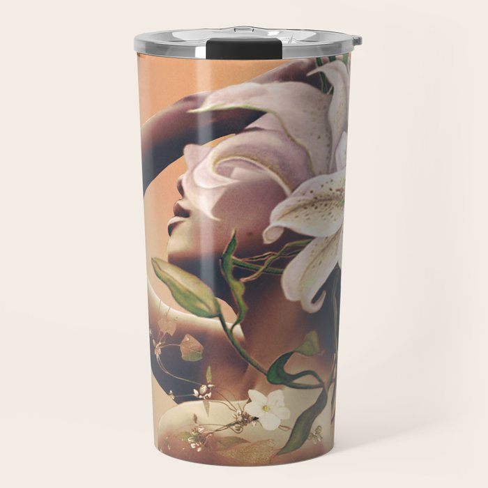 Floral beauty 3 Travel Mug Gallery Image 1